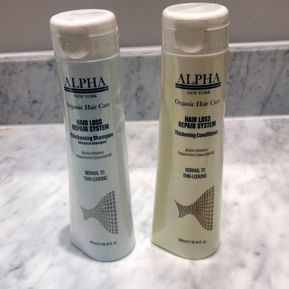 Alpha organic hair care shampoo+Conditioner